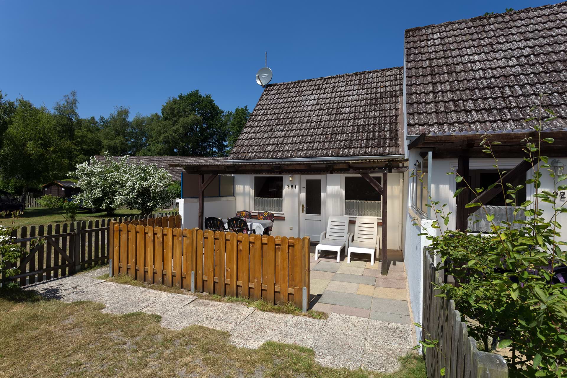 Reihenhaus Typ E – 3 Personen Haus - Ostsee-Ferienkolonie